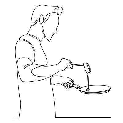 Man Cooking